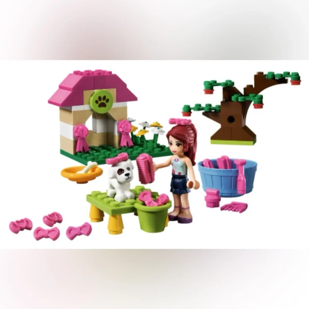 LEGO Friends #3934 Mia’s Puppy House 2012 Retired Set (Pre-Owned)